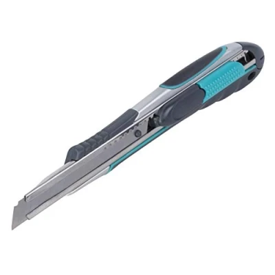 Image of wolfcraft Professional Dual Safety Knife 9 mm I 4285000 For delicate cutting work and crafts