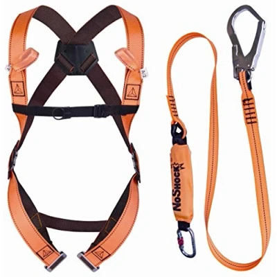 Image of Delta Plus ELARA190 safety harness with scaffold lanyard kit size XL XXL