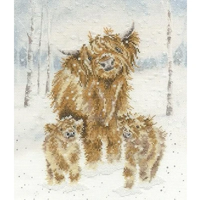 Image of Bothy Threads Counted Cross Stitch Kit Highland Christmas