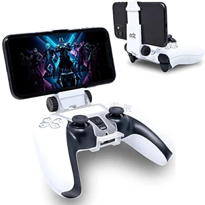 Image of ADZ PS5 Controller Phone Mount Holder Clamp Smart Clip for Dualsense Perfect PS Remote Play
