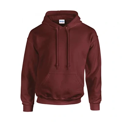 Image of Gildan Heavy Blend Adult Hooded Sweatshirt, Maroon, S