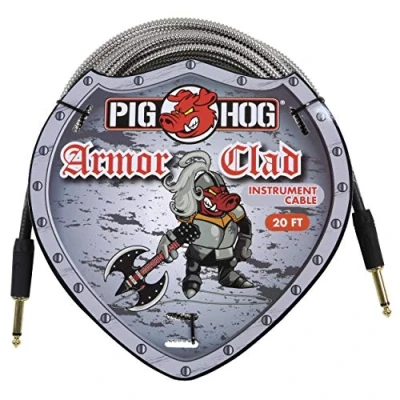 Image of Pig Hog Armor Clad 1/4&quot; Instrument Cable, 20 feet (PHAC20)