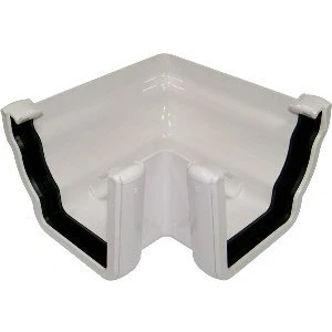 Image of FloPlast Ogee White 90 Degree External Gutter Angle