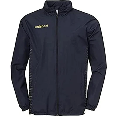 Image of Uhlsport Uhlsh Men Score Rain Jacket Men&#039;s Marine/Fluo Yellow, XX Large