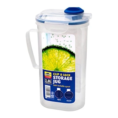 Image of 2 Litre Clip &amp; Lock Storage Jug