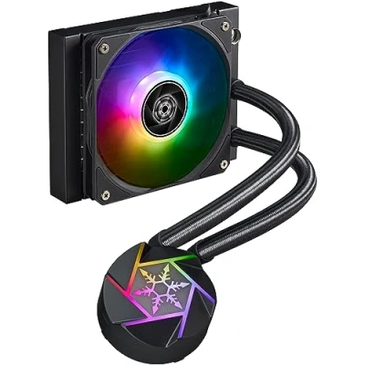 Image of Silverstone VIDA 120 SLIM High Performance Al In One Liquid Cooler, SST VD120