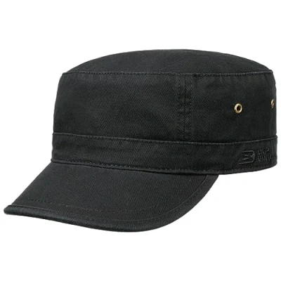 Image of CapUniverse Urban Army Cap Women/Men Cuba Cotton with Peak, Closed Back Autumn Spring Winter Summer L/XL (58 61 cm) Olive