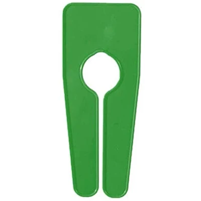 Image of GARMENT CLOTHES RAIL DIVIDERS PLAIN COLORS, SIZE (5 X GREEN)
