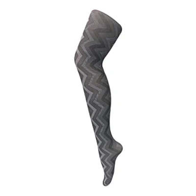 Image of Sock Snob Ladies Thick Coloured 80 Denier Opaque Patterned Winter Fashion Tights (8 14 UK 36&quot;/42&quot;, Weave Brown)