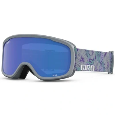 Image of Giro Womens Moxie Ski/Snow Goggles Grey Botanical Cobalt/Yellow Lens