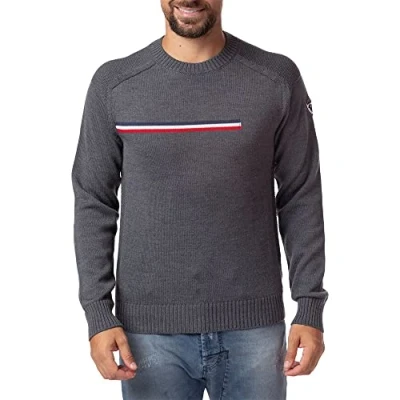 Image of Rossignol Odysseus Round Neck Jersey, Men, Heather Grey, S
