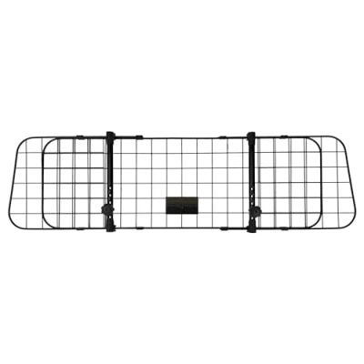 Image of Sakura Headrest Dog Guard For Cars SS5259 Easy Fit Most Vehicles Hatchbacks SUVs Estates MPVs Width Adjustable No Tools Needed, Black,93 x 32 6 cm