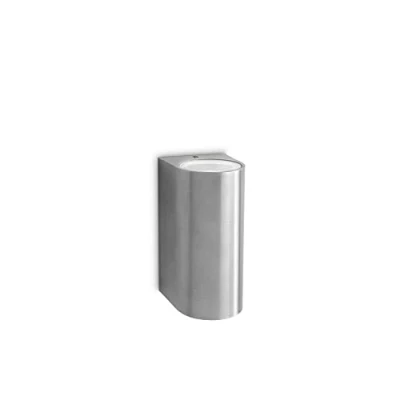 Image of Philips myGarden Nightingale Wall Lantern [INOX] Requires 2 x 35 W GU10 Bulbs