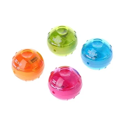Image of Double Hole Colouring Pencils Sharpener for Artist Pencil School Office Stationer 2.0mm
