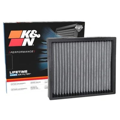 Image of K&amp;N Cabin Air Filter: Premium, Washable, Clean Airflow to your Filter Replacement: Desinged for Select 2012 2020 CHEVY/GMC/BUICK/CADILLAC/OPEL/HOLDEN/VAUXHALL Vehicle Models, VF2071