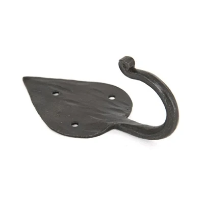 Image of Handmade Gothic Hook 4 1/2&quot; x 2 ¼&quot; Beeswax