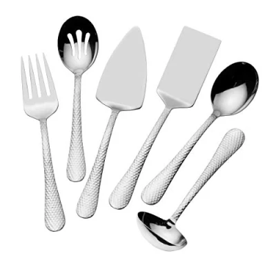 Image of Gourmet Basics by Mikasa Fern Serving Set, 6 Piece