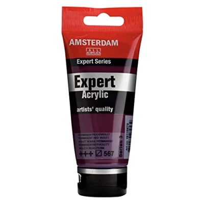 Image of Amsterdam Expert: Artists Acrylic Paint : 75ml series 3 permanent red violet