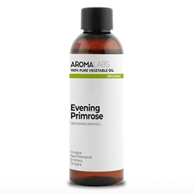 Image of ORGANIC EVENING PRIMROSE Oil 100mL 100% Pure, Natural, Cold Pressed And AB Certified AROMA LABS (French Brand)
