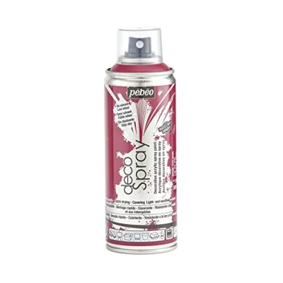 Image of PEBEO 200ml Decospray, Acrylic, Wine Lees, 16.5 x 5.2 cm