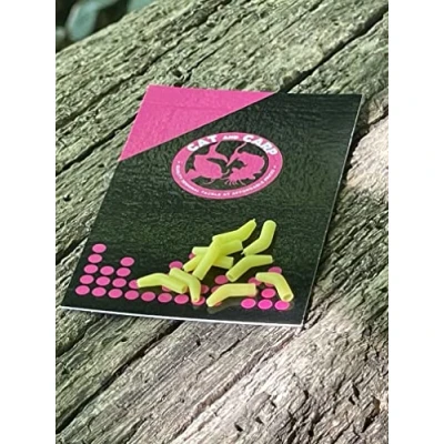 Image of Carp Fishing Hook Kickers. Terminal Tackle Line Aligners. Yellow Rig Aligners