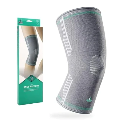 Image of OPPO Elite Knee Seamless Support Brace compression sleeve 4 way stretch knitting construction, for Sprains and Strains, Instability, Injury Recovery Pain Relief (Small)
