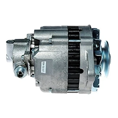 Image of 8970417900, 8971131180, 8971131181 Generator HELLA 8EL 011 711 441 14V 70A incl. vacuum pump 84mm VAUXHALL: Corsa Mk1, Astra Mk3 Kombi, CC