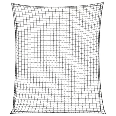Image of vidaXL Trailer Net with Elastic Rope Black 3.5x3 m PP