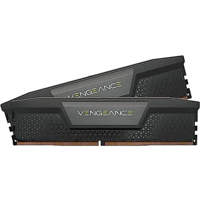 Image of CORSAIR VENGEANCE DDR5 RAM 64GB (2x32GB) 6000MHz CL30 Intel XMP iCUE Compatible Computer Memory Black (CMK64GX5M2B6000C30)