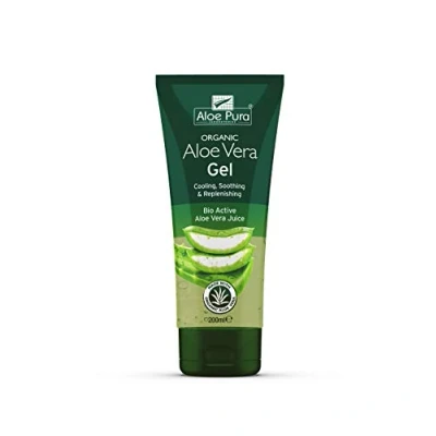 Image of Aloe Pura Vera Gel Skin Treatment 200ml Pack of 4 Packaging May Vary