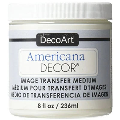 Image of Deco Art Clear Image Transfr Medium, Acrylic, Multicolour, 236 ml (Pack of 1)