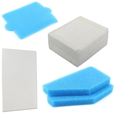 Image of 5 Premium Vacuum Cleaner Filter Set Suitable for Thomas Aqua+ Pet &amp; Family 788 563 788563 Aqua Box Compact 786 533 786533