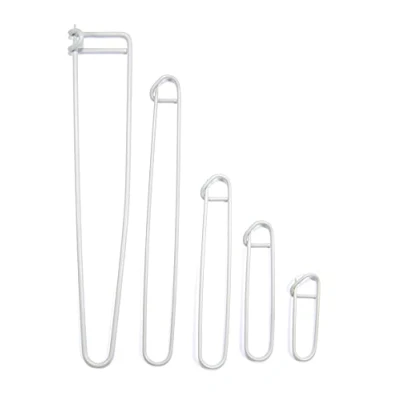 Image of Stitch Holders White Plastic for Sewing Knitting Crochet &amp; More (White Plastic, Jumbo 20cm/200mm)