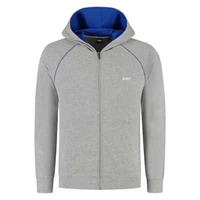 Image of BOSS Men&#039;s Mix&amp;Match Jacket H 10259900 01 Loungewear, 36Medium Grey, M