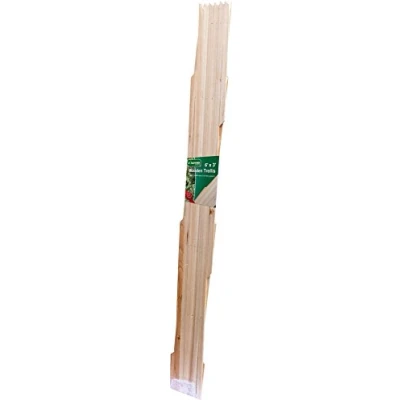 Image of Kingfisher TRELIS3 6 x 3 ft Garden Trellis Brown