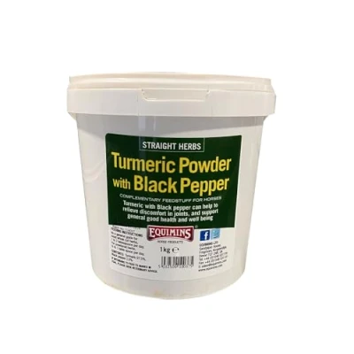 Image of Equimins Straight Herbs Turmeric Powder 1Kg Bag Clear,