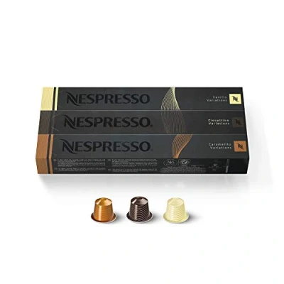 Image of Nespresso Limited Edition 30 Capsules, Vanilio, Caramelito, Ciocattino