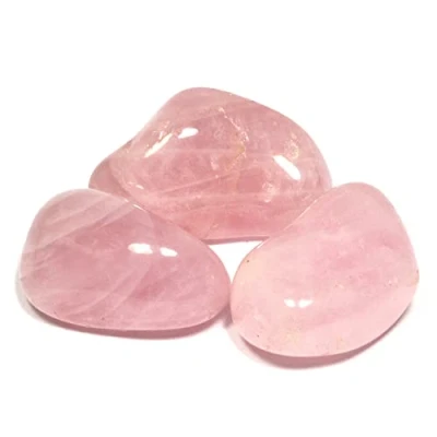 Image of CrystalAge Rose Quartz Extra Grade Tumble Stone (30 40mm) Single