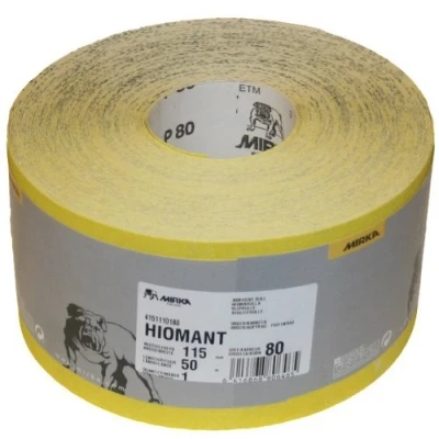 Image of Mirka Hiomant Abrasive Sandpaper, 50m Roll, P60 Grit