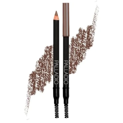 Image of Palladio Cosmetic Eyebrow Pencil Dark Brown 0.04 Ounce
