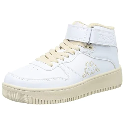 Image of Kappa Unisex Logo Maserta Md V Gymnastics Shoe, White Off, 10 UK