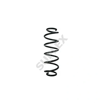 Image of 1S0511115AF Coil spring SUPLEX 39485 Rear Axle with constant wire diameter VOLKSWAGEN: up! Hatchback, SEAT: Mii, SKODA: Citigo Hatchback