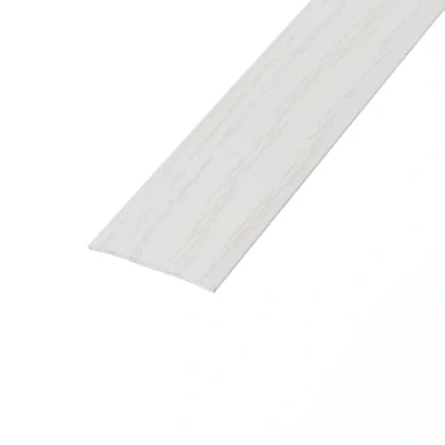 Image of eXtreme Self Adhesive Flat Threshold Strip 8ft Stick Down Transition for Laminate, Tile, Wood, and Lino Flooring Waterproof, Dirt Resistant, Sturdy Door Bar Arctic White