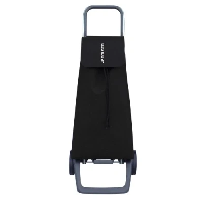 Image of ROLSER Jet Casual Daypack Bag Organiser 2 Wheel Shopping Trolley Black