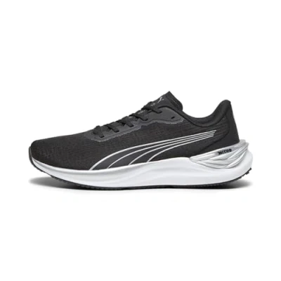 Image of Puma Electrify Nitro 3 Neutral running shoes, Men&#039;s, Size: 8, Black/silver Textile/synthetics