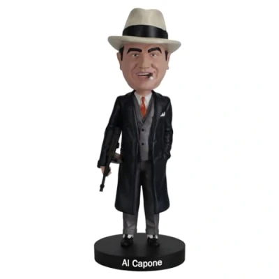 Image of Royal Bobbles Al Capone Collectible Bobblehead Statue