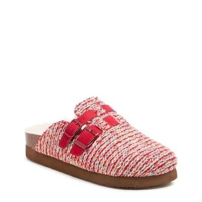 Image of Rocket Dog Women&#039;s ABEL Mule, Jingle Red Multi, 7.5 UK