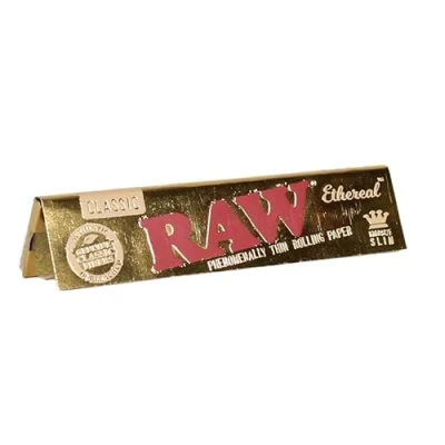 Image of RAW ETHEREAL GOLD PAPERS KING SIZE 3 Booklets