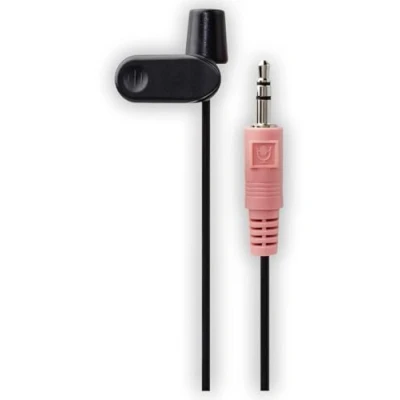 Image of Hama Clip On Microphone, Black