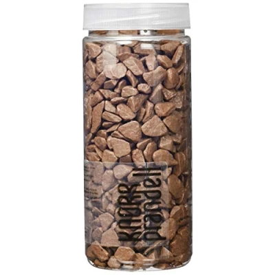 Image of Knorr Prandell 218236215 Decorative Stones 9 13 mm 500 ml Chocolate Brown